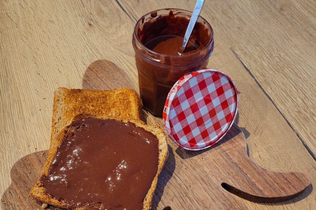 Pâte à tartiner choco-noisettes 
